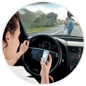 Driver Distracted While Driving
