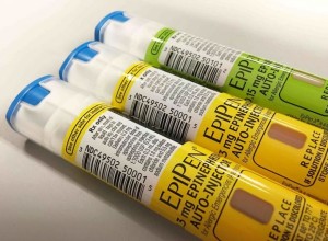 EpiPen auto injection pens manufactured by Mylan
