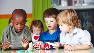 Children at daycare